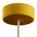 EIVA IP65 silikoninis lubų dangtelis IP65, geltonas, , ø12,5 cm, 1 anga