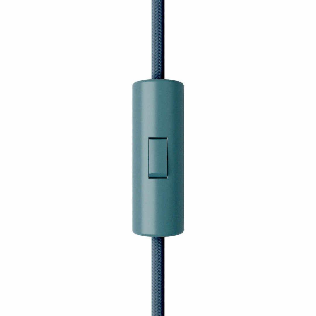Jungiklis Rocker Cylindrical su įžeminimu, melsvai žalias, 7.25 cm