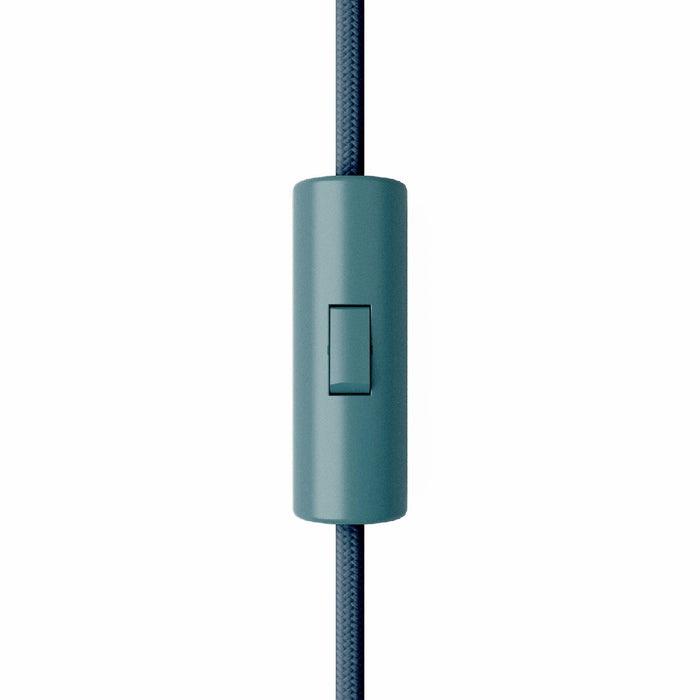 Jungiklis Rocker Cylindrical su įžeminimu, melsvai žalias, 7.25 cm