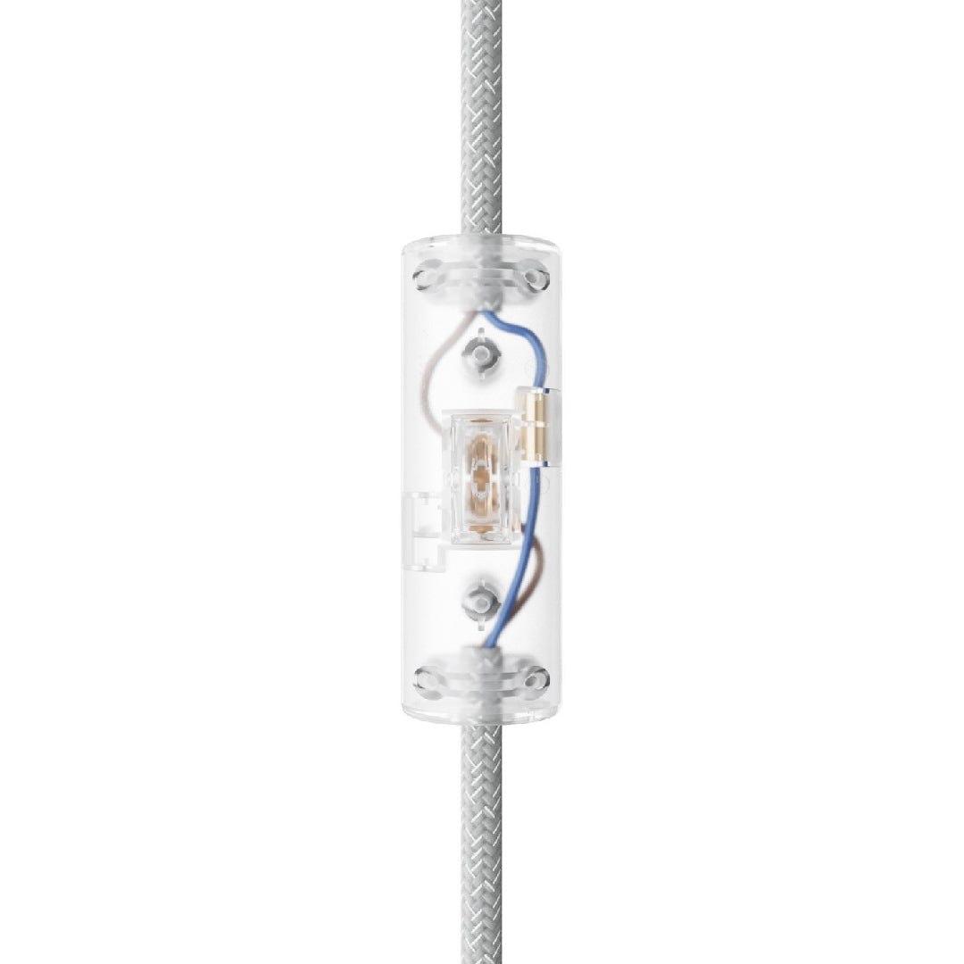 Jungiklis Rocker Cylindrical su įžeminimu, skaidrus, 7.25 cm