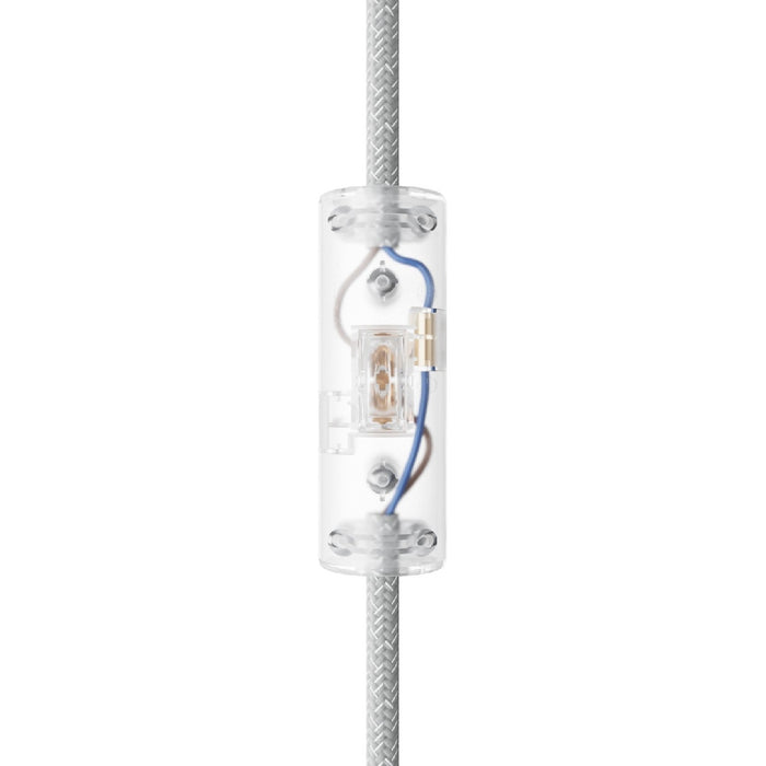 Jungiklis Rocker Cylindrical su įžeminimu, skaidrus, 7.25 cm