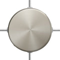 Metalinė jungties dėžutė ø12 cm, titano