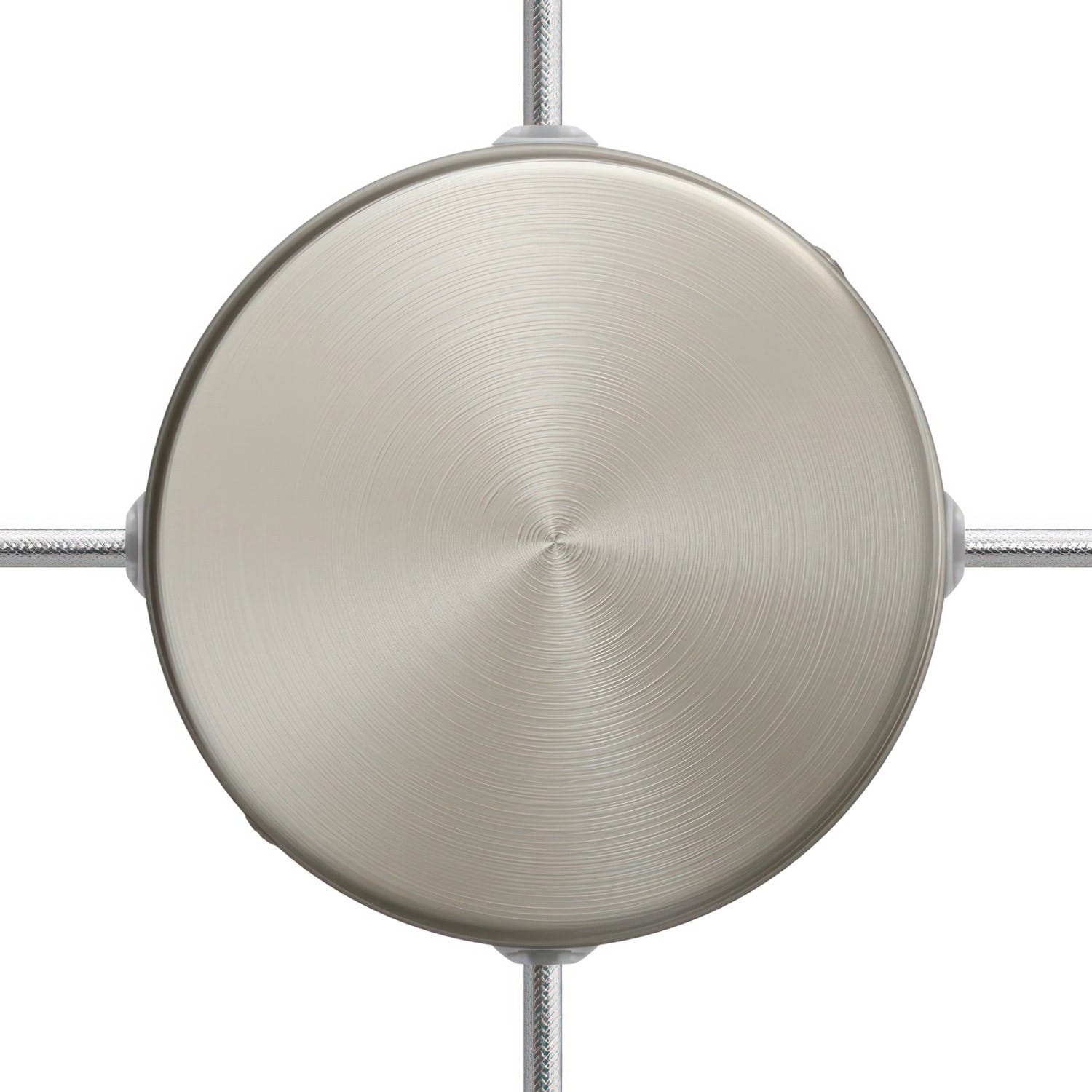 Metalinė jungties dėžutė ø12 cm, titano
