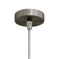 Lubų dangtelis metalinis ø8.3 cm, titano, 1 anga