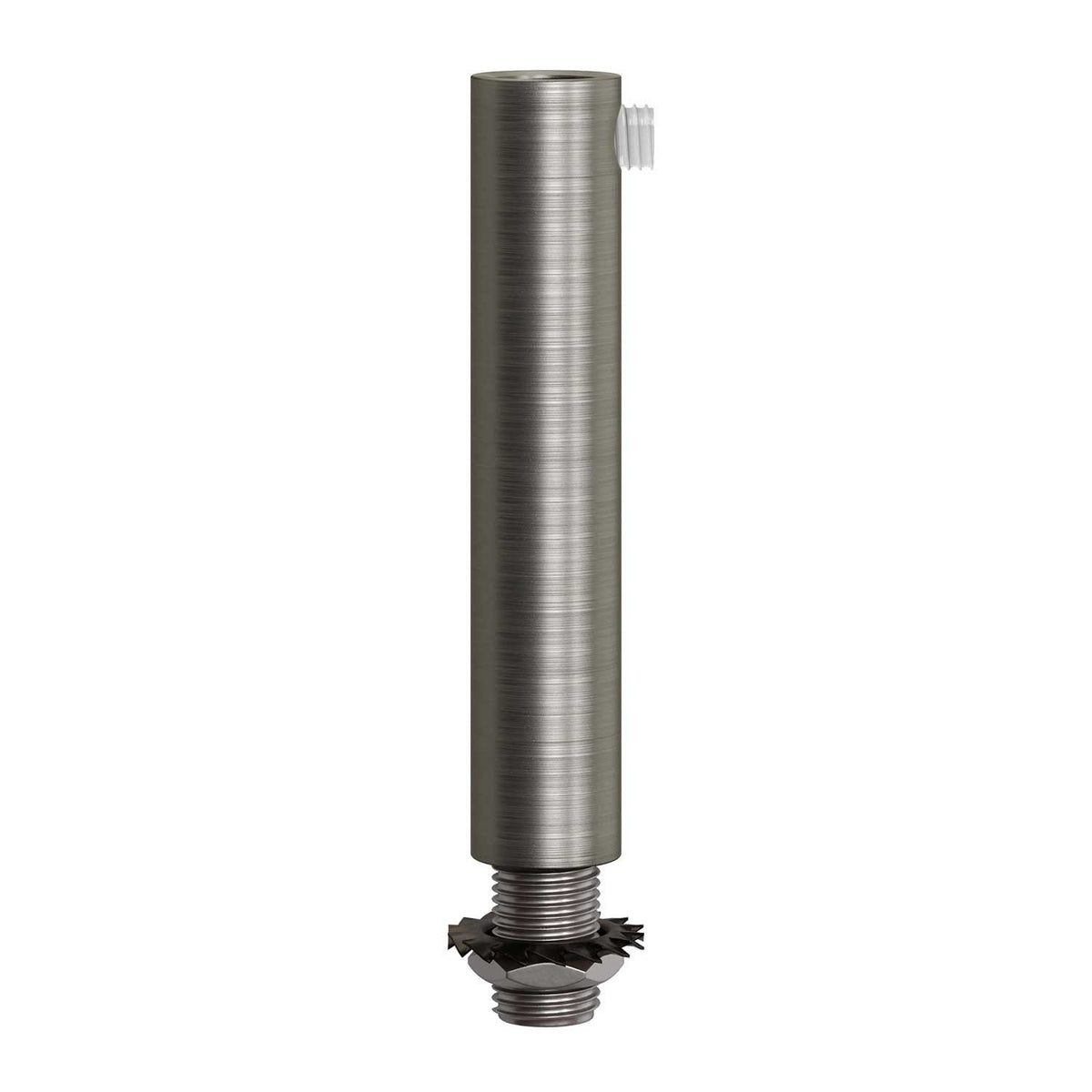 Metalinis cilindrinis laido fiksatorius M10x1, 7 cm