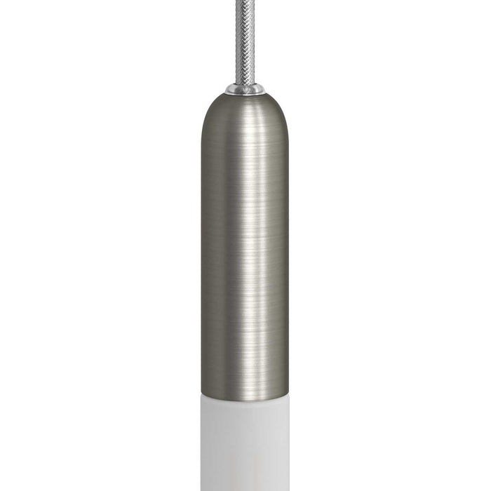 P-Light E14 metalinis lemputės lizdas su paslėptu laido fiksatoriumi