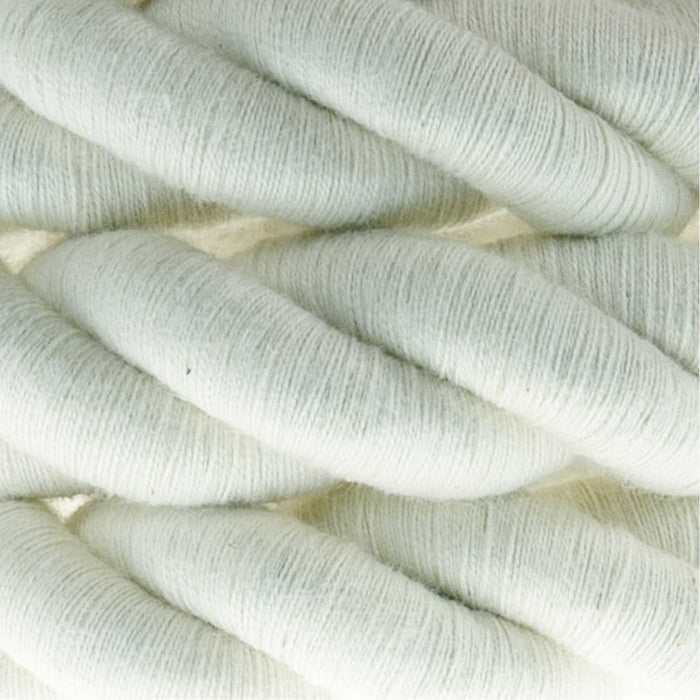 Tekstilinis laidas Rope 2XL, 3 x 0,75 mm², Ø24 mm, baltas