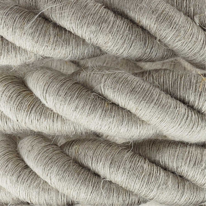 Tekstilinis laidas Rope 2XL, 3 x 0,75 mm², Ø24 mm, lino