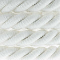 Tekstilinis laidas Rope XL, 3 x 0,75 mm², Ø16 mm, baltas