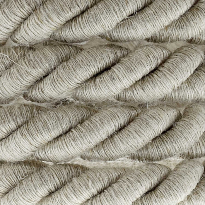 Tekstilinis laidas Rope XL, 3 x 0,75 mm², Ø16 mm, lino